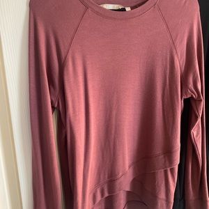 Cross front athleta sweatshirt